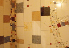 Mozaic in baie 1