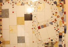 Mozaic in baie 2